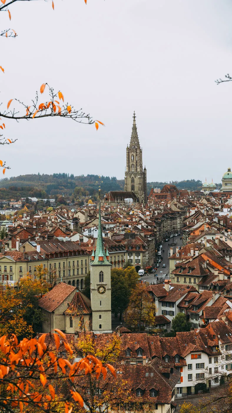 Bern Old Town in Autumn