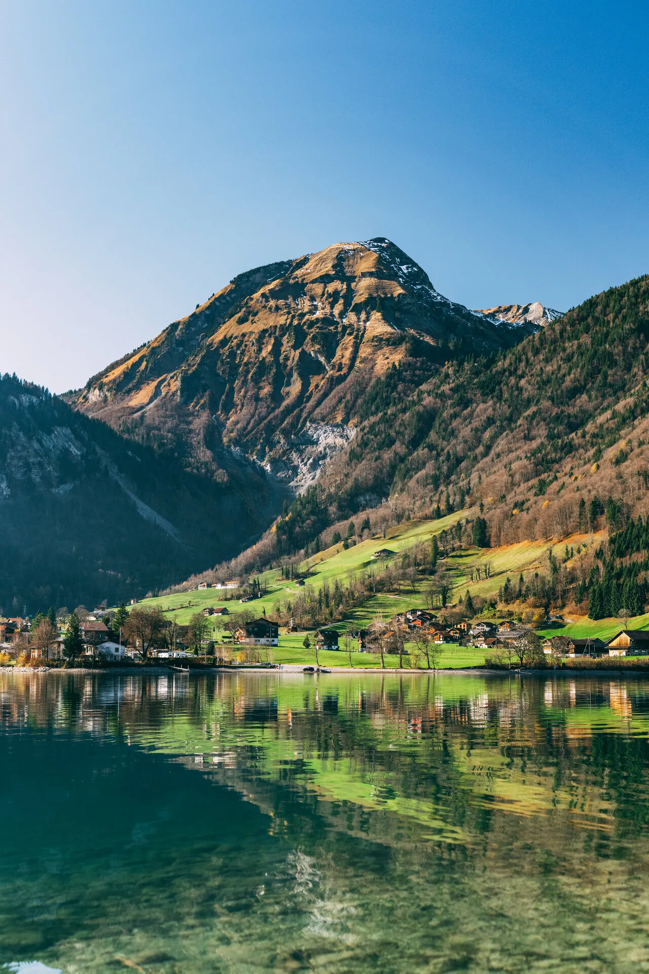 Alpine Lake Reflection